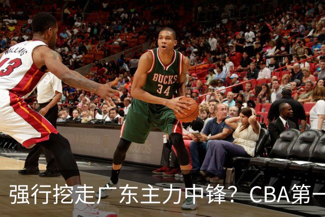 强行挖走广东主力中锋？CBA第一黑马重拳出击，没朱芳雨真不行！