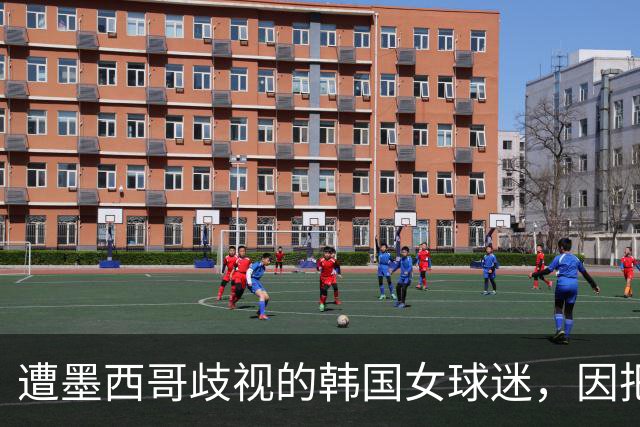 遭墨西哥歧视的韩国女球迷，因把梅西球衣当抹布擦窗户而被全网骂